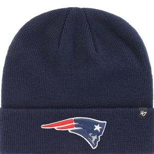 Men’s nfl navy patriots beanie